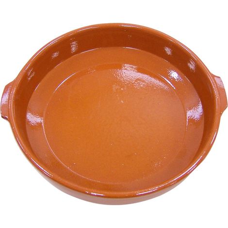 Cazuela Fackelmann Ø 35 cm Marrón Barro cocido (1/2)