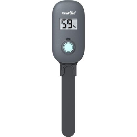 RAINPOINT Digitales Bodenfeuchtemessgerät, Pflanzenbodensensor, Bodenfeuchtetemperatur