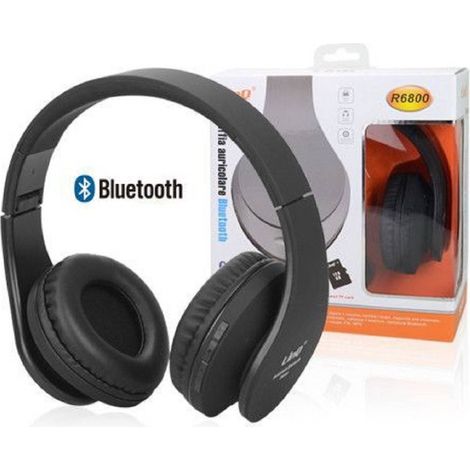 Trade Shop - WIRELESS BLUETOOTH V4.2 FM MICRO SD SLOT MP3 AUXIN R6800 - (1/2)