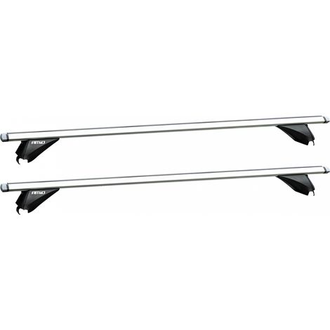 Barras transversales de techo de aluminio para rieles integrados CRR-03 AMIO-03151 (1/5)