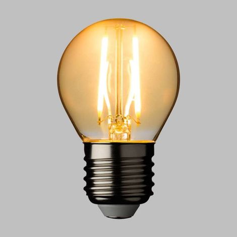 Ampoule Guinguette 2200K blanc très chaud 2W G45 filament Lotti