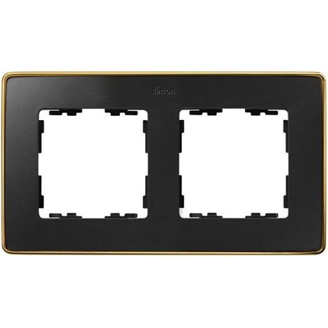 Frame 2 Elemente Graphit Gold Basis SIMON 82 DETAIL 8201620-242