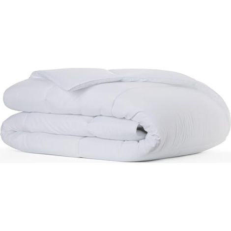 Todocama - Piumone, imbottitura 3001 in fibra antiacaro, autunno-inverno, 300 g/m², colore bianco (tutte le misure disponibili). (letto 160/180-240x220 cm) (1/5)