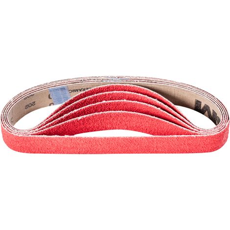 PFERD TOOLS Keramikkorn Schleifband BA 30x533 mm CO-COOL40 für Edelstahl-Schliff mit Rohrbandschleifer 20 Stk