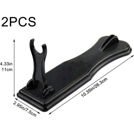 Portacoltelli pieghevole in plastica, portacoltelli a due pezzi, organizer per riporre i coltelli e accessori da cucina. (1/4)