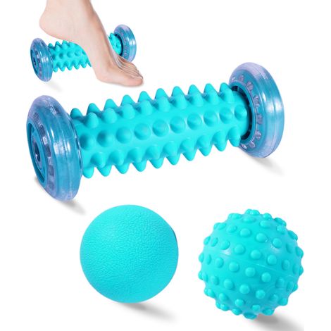 Trintion Fußmassage Ball Stressreduzierung und Entspannung Fußmassageroller für Linderung von Muskelkater