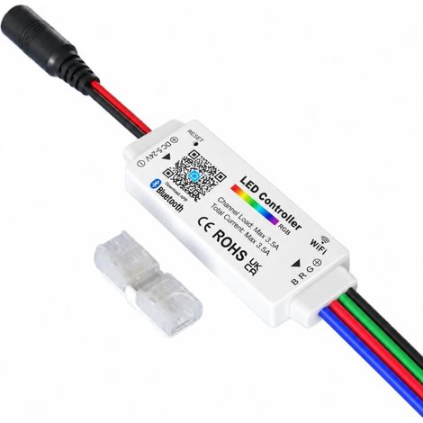 Contrôleur Variateur WiFi pour Ruban LED RGB 5/24 V DC RGB