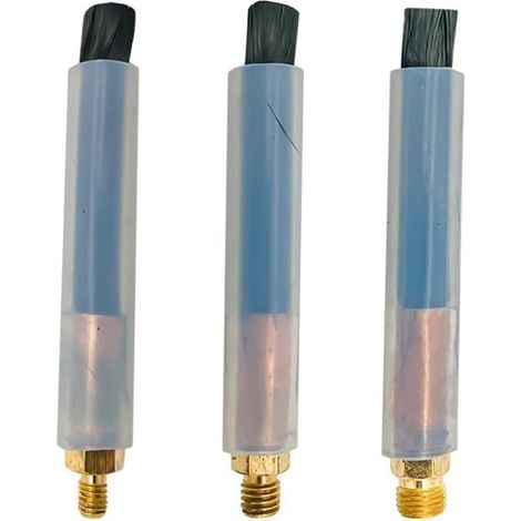 cepillos de soldadura de fibra de carbono para máquina de limpieza de soldaduras de 6 mm, 8 mm y 10 mm (C) (1/5)