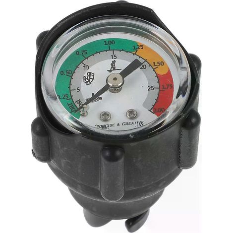 Luftdruckmesser für Schlauchboote, Kajakpumpen, Surfbretter, tragbare Wassersportgeräte (1/4)