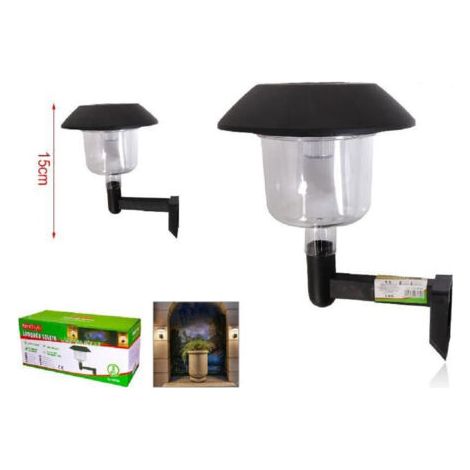 Lampada Applique Ad Energia Solare Da Parete Led 15 Cm Giardino Esterni 2003000 (1/2)
