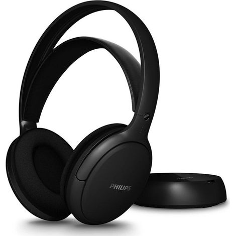 Philips SHC5200M2/12 casque Sans fil Arceau TV USB Type-C Noir (1/5)