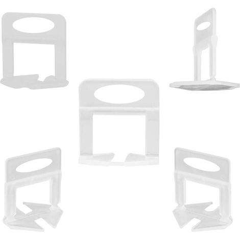 Système de Nivellement de Carrelage,300 Pcs 1 mm Clips d'entretoise pour Outils Pour Sols et Carreaux-LIAIKI (1/5)