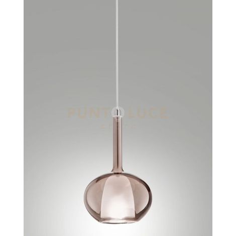 3787-59-107 EDISON VETRO AMETISTA D.16CM COMPLETO DI CAVO X KIT LUCI