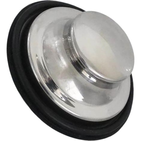 Bonde de lavabo, inox, anti-fuite, pour vasque et salle d'eau (1/5)