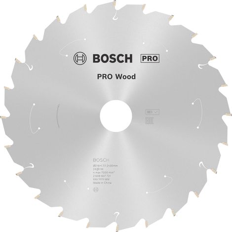 Bosch PRO Wood cordless Blatt für Kreissägen 216 x 1,7 x 30 mm - 2608837721