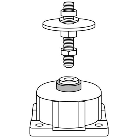 Schwingungsdämpfer 31-41 (Puffer) WP ohne Pufferspeicher o. mit Puffer 16- - 8738214120 von Buderus