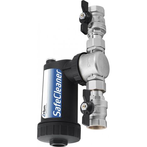 RBM – Filtre magnétique SafeCleaner2 G3/4" – Filtration efficace des boues – Protection chaudière – Élimination des impuretés