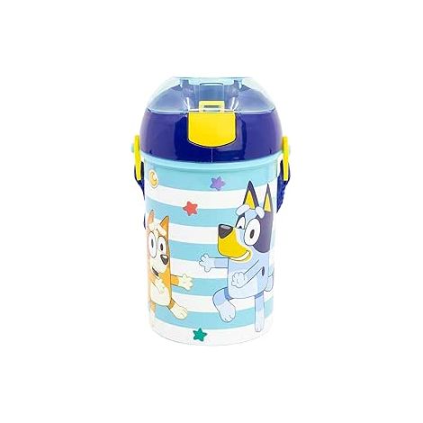 Botella infantil con correa de 450 ml de Bluey