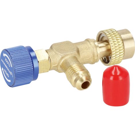 ROTHENBERGER Vanne d'arrêt W 1/4" SAE vers M1/4" - 1500004790 (1/3)