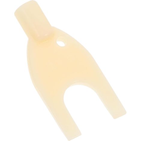 Chiave per dispenser di asciugamani in ABS, leggera e compatta, con foro per appenderla, per uso domestico e commerciale. (1/5)