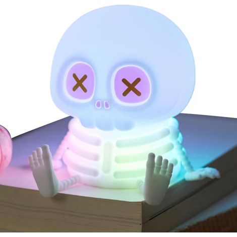 Lampe Squelette Veilleuse USB Rechargeable Mignonne (1/5)