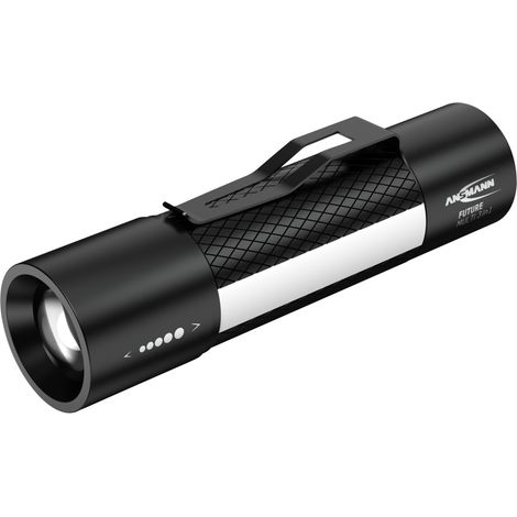 Ansmann Future Multi 3in1 LED Taschenlampe mit Gürtelclip batteriebetrieben 180 lm 183 g (1/5)