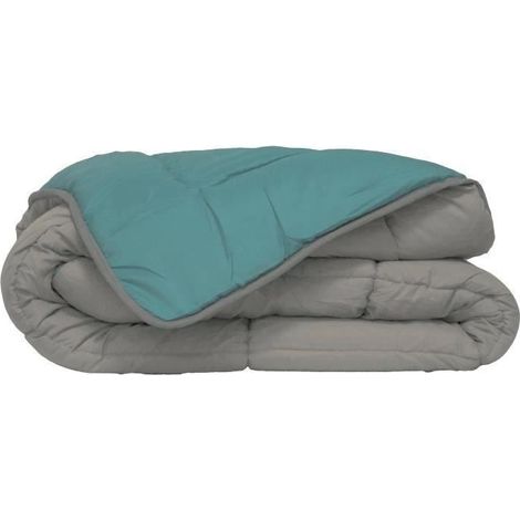 Poyet-Motte Mikrofaser Bettdecke 400g/m² Grau Stein Grün See