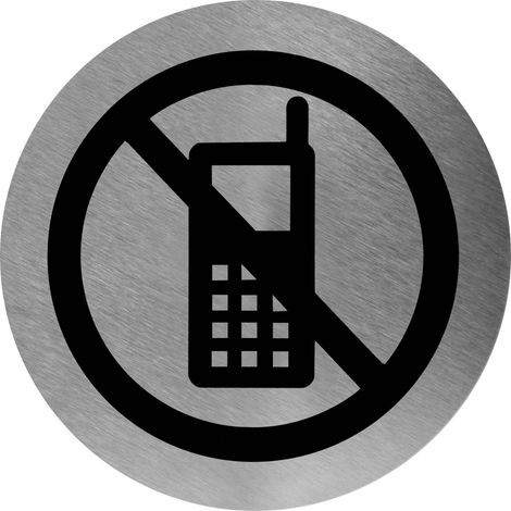 MEDICLINICS PS0010CS Señal Autoadhesiva Prohibido Utilizar Móvil - ref: PS0010CS (1/2)