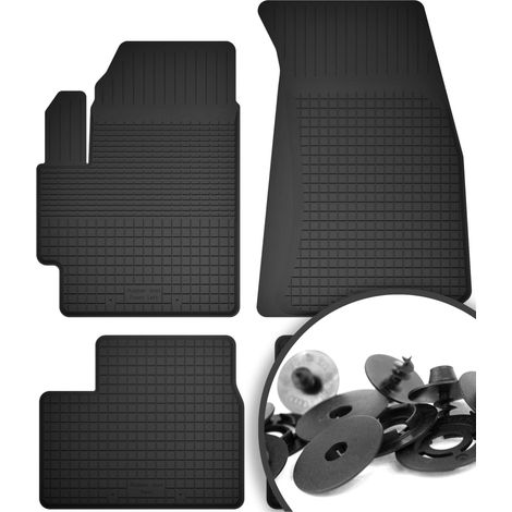 Tappetini in gomma + fermi per: Citroen C4 Cactus II crossover (2018-)