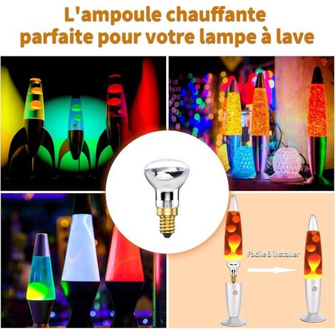 25W E14 ampoule de lampe à Lave R39 réflecteur ampoule lampe à incandescence 25W E14 R39 ampoule de lampe à lave (4pcs) [Classe énergétique A++] NPTERBL