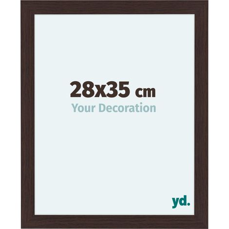 yd. - Cadre photo 28x35 - Chene Fonce - MDF - Como (1/5)