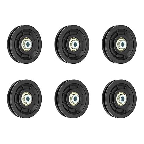 90 mm,Poulie de fitness,Roue de poulie de roulement, Roulement universel,Roue de poulie de roulement Universelle,Ensemble Roue de poulie de roulement,Roulement universel salle de gym (1/5)