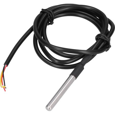 Probe Temperature Sensor Thermal Thermometer High Accuracy Thermocouple Stainless Steel Puce domestique 3 mètres