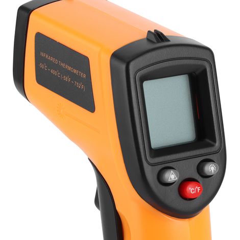 Thermomètre Infrarouge Industriel GM320 -50°C à 400°C, Mesure de Température sans Contact (1/5)