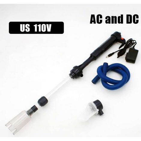 Changement D Eau Electrique - Pompe Pour Aquarium - Nettoyage De Gravier Et Sable - 520 L H - Adaptateur Secteur Inclus - 1 Unite (1/5)