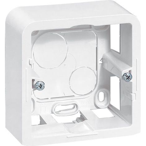 Cornice bianca senza supporto VG 40mm 2 moduli Legrand (1/3)