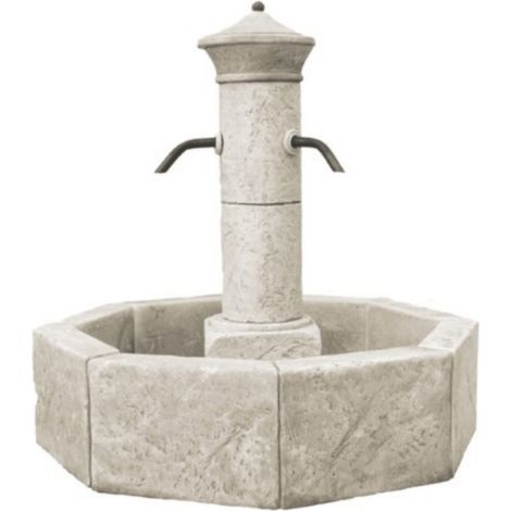 Fontaine de Jardin en Pierre Méridionale (1/3)