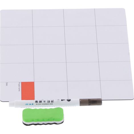 Tapis magnétique de travail réécrivable, surface pliable avec absorption de pièces, outil à main JMZ09, établi aimanté pour bricolage (1/5)