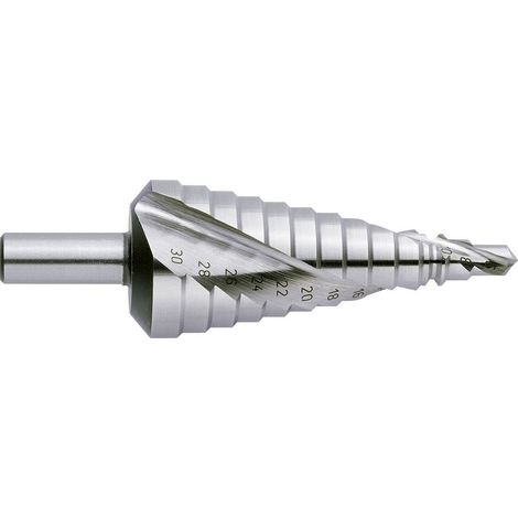 Exact 07005 HSS Foret étagé 6 - 36 mm tige à 3 surfaces 1 pc(s) C93209 (1/2)