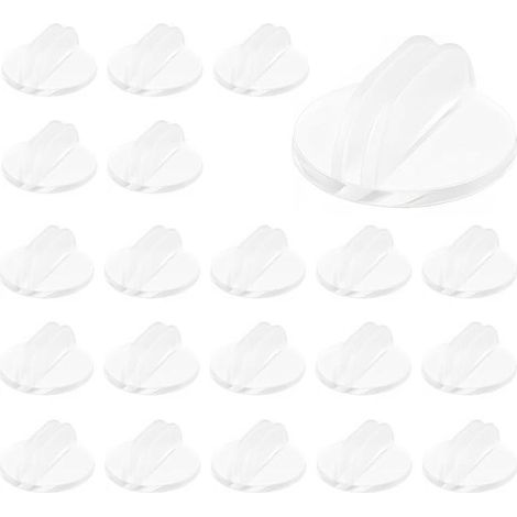 24 porta carte da gioco in plastica trasparente, porta cartellini prezzo in acrilico per giochi da tavolo (trasparenti) (1/5)