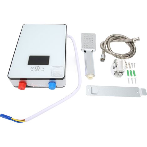 Chauffe-eau électrique instantané sans réservoir 220V 6500W pour douche de salle de bain à domicile (1/5)