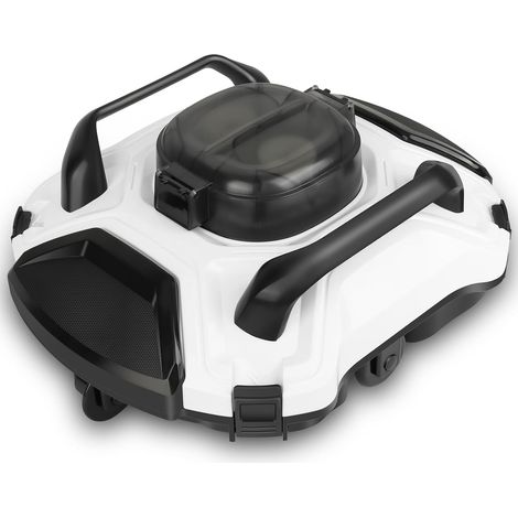 Double Motor Swimming Pool Robot, Car Parking, Battery 5000mAh, 110min, Filtration 200μm, IPX8, Ideal Flat Bottom ≤85m² (1/5)