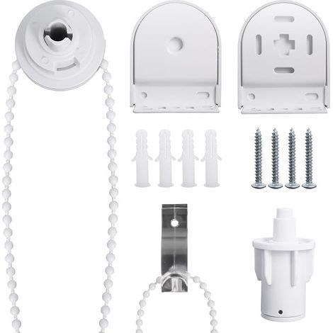 Kit Réparation Store Enrouleur 32mm Mécanisme avec Support et Chaîne (1/5)