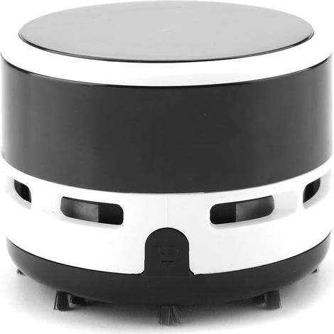 Mini Aspirateur sans fil pour clavier d'ordinateur, noir, nettoyant poussière de bureau, balai compact. (1/5)
