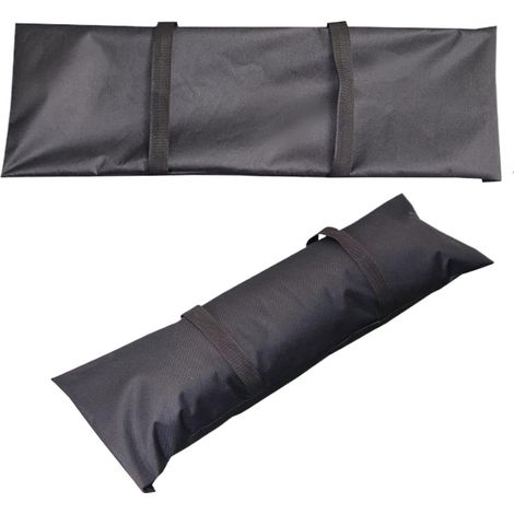 Sac De Sable Pour Parapluie 2 Pièces Tissu Oxford 600D Remplissable  Sac De Sable Pour Base De Parasol De Plage Jardin Camping Terrasse Pique-nique Arrière-cour (1/5)