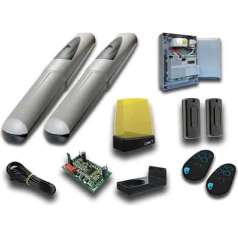 Came – Kit de motorisation de portail – 1U7311ML – 24V DC – Pour portails battants jusqu'à 3m et 500kg – Moteurs irréversibles avec encodeur