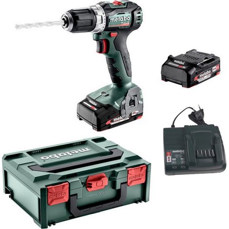 Metabo Akku Bohrschrauber BS 18 L BL 18V 2x2Ah Akku Ladegerät Koffer 602326500