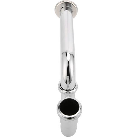 Kit de siphon de lavabo avec valve de vidange et tuyau de plombage pour évacuation des eaux usées