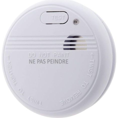 1 - Détecteur De Fumée - Alarme Incendie - Norme En 14604 Certifié Nf - Alertes Sonores Puissantes Installation Sans Fil Pour Maison Et Appartement Blanc (1/5)