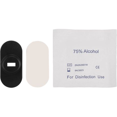 Ortviai Support de Sécurité POM Noir pour Ordinateur Portable et Tablette - Plaque d'Ancrage Anti-Vol avec Trou de Clé